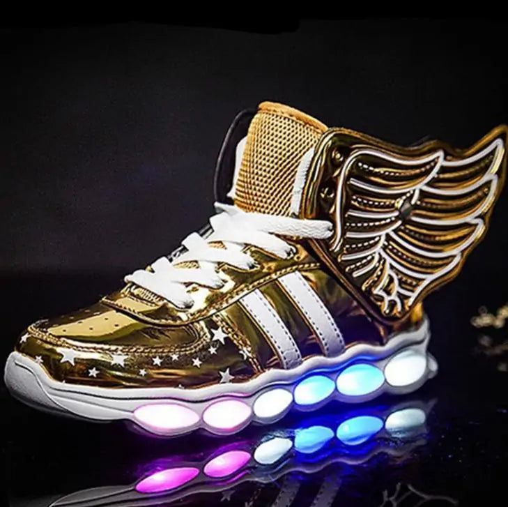 Stylish LED Light-Up Sneakers for Kids